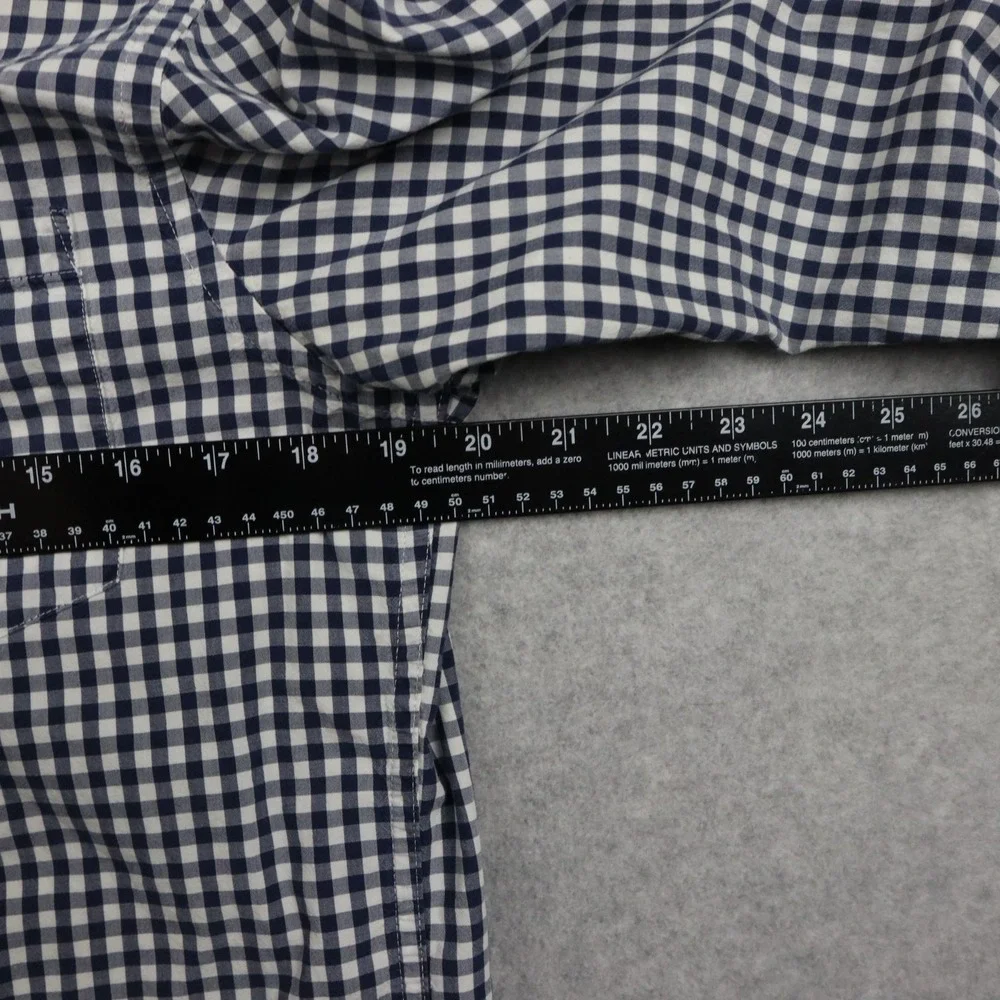 Banana Republic Shirt‎ Mens Small Soft Wash Standard Fit Button Blue Long Sleeve